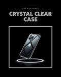 Coque iPhone 15 Series Crystal Shield MagSafe — Fond noir premium